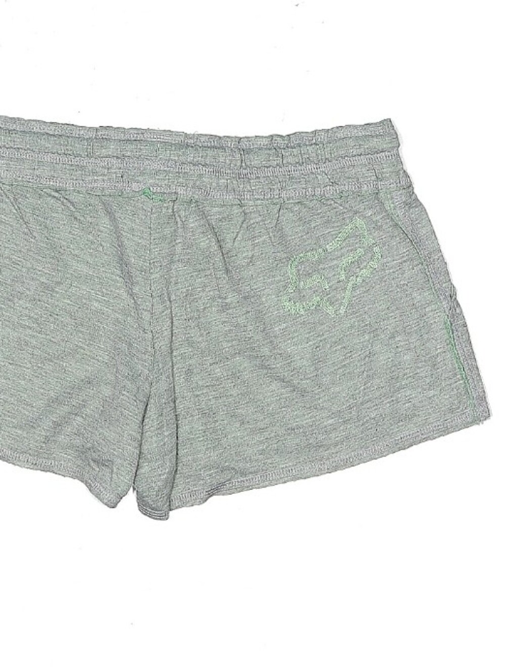 Fox Racing gray shorts with green lining Small